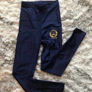 Navy Stretchy yoga leggings / pants